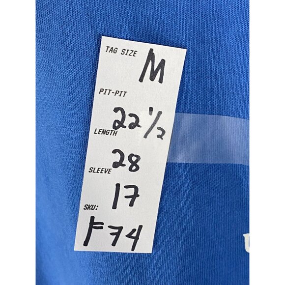 Vintage Spirit U.S. Capitol Washington, D.C. Pullover Sweatshirt Blue M F74 - Picture 4 of 4